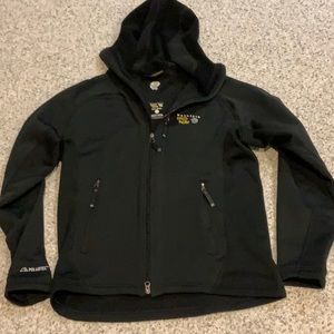 Mountain hardwear polartec fleece hooded jacket